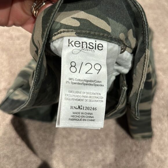 CAMO SKIRT BY KENSIE JEANS size 8 like new! - Picture 3 of 7